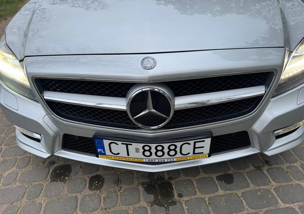 Mercedes-Benz CLS cena 75900 przebieg: 202000, rok produkcji 2012 z Szamocin małe 631